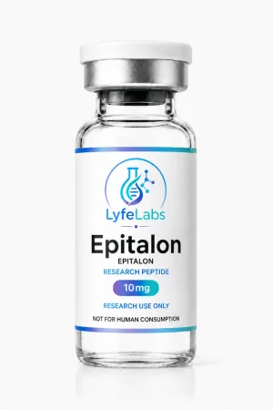LyfeLabs Epitalon 10 mg research peptide vial