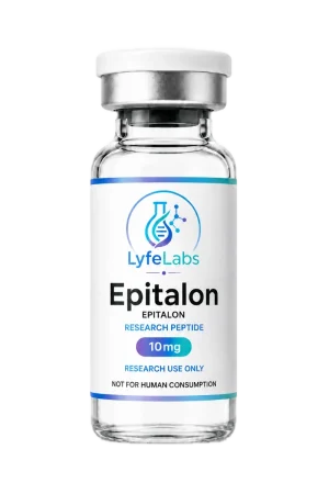 Epitalon 10 mg research peptide vial — LyfeLabs